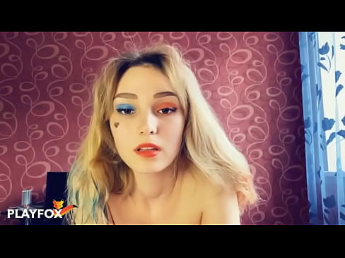 ❤️ Les ulleres màgiques de realitat virtual em van donar sexe amb Harley Quinn ❤ Vídeo de merda a nosaltres ❤